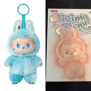Labubu HOPE blue NIB New in Box Big Into Energy
